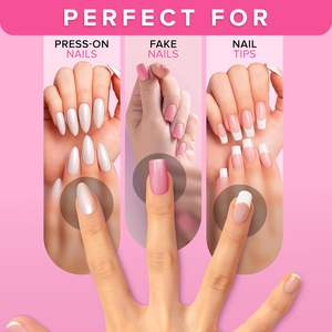 Colle à ongles de type abordable <span class=keywords><strong>la</strong></span> plus vendue, fixation rapide et Offre Spéciale de maintien solide pour un usage domestique en salon très populaire auprès des dames - Product Image 6