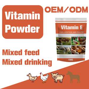Poudre de vitamine E pour le supplément oral de bétail/volaille pour le porc, instrument vétérinaire d'augmentation de fertilité de couche - Product Image 3