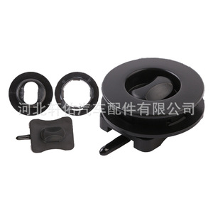 Car Floor Mat Clip XY T116 <b>Nylon</b> Anti <b>Slip</b> Round Cross Lock For GM Models Repair Replacement - Product Image 2