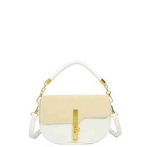 Bolso de mano de cuero vacuno auténtico, pequeño monedero con cierre de cremallera y correa, mini cartera para mujer - Product Image 5