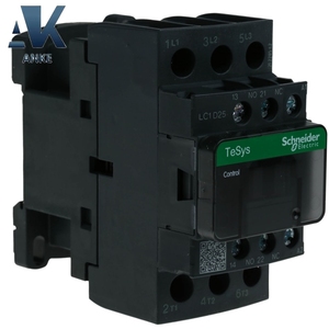LC1D25P7 Contactores eléctricos LC1D Serie 3 polos contacto 40 A voltaje de contacto 690 V AC Contactor para Schneider - Product Image 1