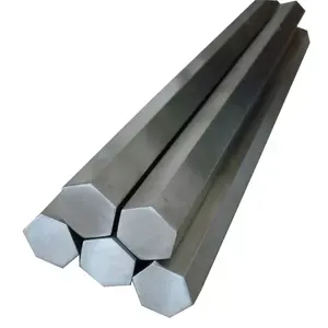 Aço Inoxidável Laminados a Quente Reforçando Deformado 318 340 1020 Barra De Aço Hexagonal Edifício Foe