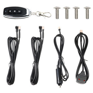 Cubierta Eléctrica Automática para <span class=keywords><strong>Matrícula</strong></span> con Control Remoto para Ecuador, Tamaño Estándar de EE. UU., Negro Mate - Product Image 4