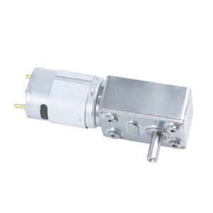 มอเตอร์เกียร์หนอน DC เพลารูปตัว D ขนาด84มม. พร้อมฟังก์ชันล็อคตัวเองสำหรับหุ่นยนต์เครื่องบินโมเดลและตัวหนีบตุ๊กตา - Product Image 6