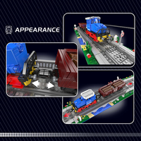 Moule King 12038 Modèle ESU KG2300 Diesel Locomotive Puzzle MOC Assembler Building Block Briques Educatifs Enfants Ensemble de Jouets en Plastique