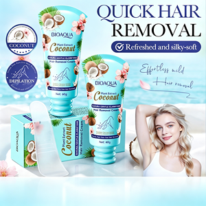 <span class=keywords><strong>Crème</strong></span> dépilatoire douceur Coco Sakura, sans douleur, nettoyante, sans taches brunes, apaisante, hydratante, inhibiteur de <span class=keywords><strong>repousse</strong></span> - Product Image 1