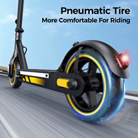 Trottinette électrique 250W 36V 15Ah avec pneus gonflables de 10 pouces, prix de gros d'usine, longue autonomie, pliable, portable, pour adultes unisexe