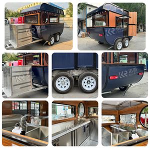 Carritos de Comida de Algodón de Azúcar 2025 en Venta, Remolque de Comida Rápida para Hot Dogs, Camión de Pizza Totalmente Equipado - Product Image 2