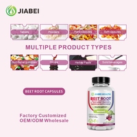 Capsules de Betterave en Gros pour la Santé Intestinale des Adultes et les Performances Athlétiques – Suppléments Personnalisables OEM/ODM avec Logo