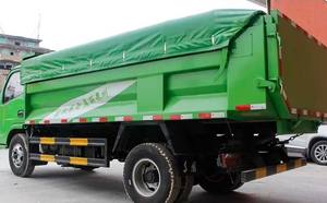 Nouvelle bâche en toile cirée <span class=keywords><strong>rétractable</strong></span> automatique Qianjinhongfan de haute qualité, anti-poussière, imperméable, anti-UV, pour camion benne - Product Image 3