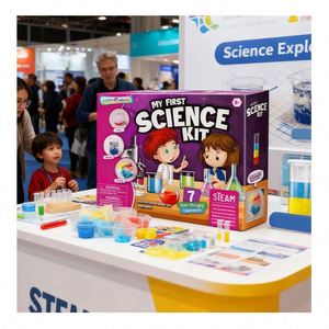 Ensemble de laboratoire scientifique STEM professionnel pour enfants, expériences de chimie éducatives, découverte pratique, apprentissage amusant et sûr - Product Image 6
