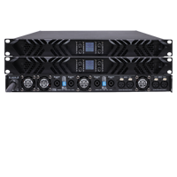 CLIBX DPB4.32 1U sınıf D profesyonel IXYS MOS 4 kanal 4x3200W MOS PRO ses güç amplifikatörü dijital Amp Metal