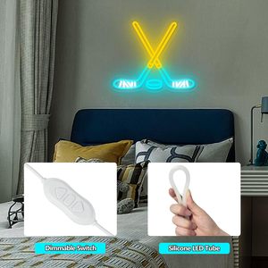 Hockey Neon Sign LED dimmable USB powered ambient <b>light</b> store <b>window</b> decoration <b>light</b> street indicator <b>light</b> landscape <b>light</b> 5v - Product Image 2