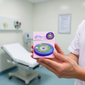 Ruban de gaze Ilan 1 cm 35 Y bleu à usage médical - Product Image 3