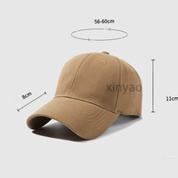 Gorras de Béisbol Bordadas con Logotipo Estampado, 6 Paneles, 100% Algodón, Protección Solar, Transpirables, de Secado Rápido, Impermeables, para Hombre
