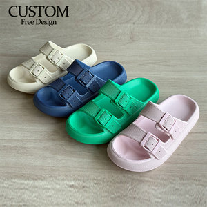 Women's Summer Light Weight <strong>Waterproof</strong> Cushioning Soft Arch Support Thick Bottom Pillow Slides EVA Sandals <strong>Slippers</strong> <strong>Outdoor</strong> - Product Image 1