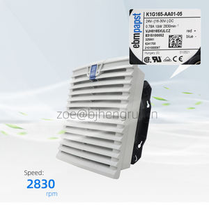 Ventilateur axial de refroidissement pour armoire d'onduleur ebmpapst K1G165-AA01-05(SK3241.124) 255*255*110mm 24V DC 19W 2830rpm 19m3/h avec roulement à billes - Product Image 3