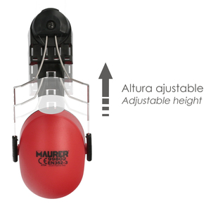 Protezione Acustica Sostitutiva per Casco con Visiera, Schermo Facciale a Rete e Protezione Acustica Maurer Modello 99790 - Product Image 5