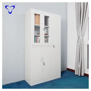 2 DOOR BOOK GLOBAL MANUFACTURER CHEAP STYLISH MODEL OFFICE 2 SHELVES STEEL FILING CABINET HOME OFFICE IRON STORAGE CUPBOARDS