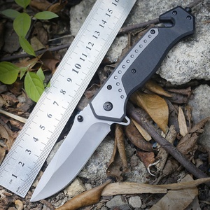 Couteau pliant d'extérieur personnalisable en acier inoxydable 5Cr13 avec manche G10 pour le camping, la survie et la chasse - Prise en charge OEM - Product Image 2