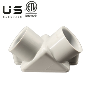 3/4 inç PVC Dirsek Boru Bağlantı Parçaları, Ev ve Ticari Mekanlar için ENT Sch40 Plastik Boru Kanalı Ek Parçaları - Product Image 1