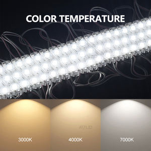 Módulo LED de Aluminio ADLED 100lm/W IP65 Resistente al Agua SMD2835 para Letreros Exteriores DC12V/24V CE Certificado 3000K/4000K/7000K - Product Image 5