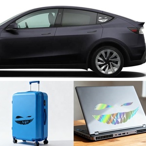 Pegatinas <span class=keywords><strong>personalizadas</strong></span> únicas <span class=keywords><strong>para</strong></span> coche, calcomanías de motocicleta, elegante cara sonriente del diablo, pegatinas de decoración <span class=keywords><strong>para</strong></span> carrocería de coche, vinilo <span class=keywords><strong>para</strong></span> personalización de coches - Product Image 6