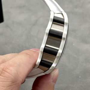 Montre Tourbillon de Luxe de Haute Qualité en Fibre de Carbone Creuse pour Unisexe, Bracelet en Acier Inoxydable, Mouvement ETA, Chronographe à Aiguilles - Product Image 6