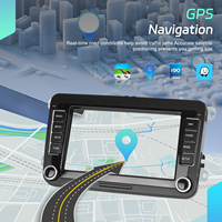 Autoradio Android Podofo 7'' 4+64G avec Carplay/Android Auto sans fil, GPS, WIFI, BT, FM pour Volkswagen/VW/PASSAT/POLO/GOLF 5 6/TOURAN