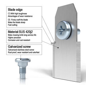 Cuchilla de repuesto para cortacésped robótico de acero al carbono para cuchillas de repuesto <span class=keywords><strong>Gardena</strong></span> - Product Image 5