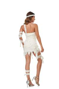 Costume de scène pour femme adulte, style 2026, Halloween, cosplay, momie, bandage, monstre, jeu, uniforme - Product Image 6