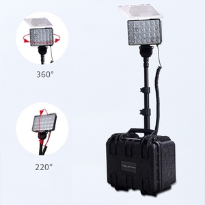 Kamu güvenliği için mobil <span class=keywords><strong>LED</strong></span> çalışma lambası katlanır teleskopik aydınlatma ekipmanları - Product Image 1