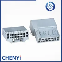 Connecteur automobile 24 broches, prise de courant pour autoradio, faisceau de câblage de klaxon MX58024PFB MX58024SFB