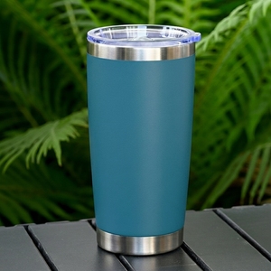Gobelet isotherme en acier inoxydable OEM 20 oz pour voiture et extérieur, avec couvercle durable, idéal pour la randonnée, le camping et la conduite - Product Image 1