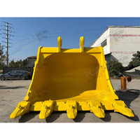 RSBM Bucket Batu Standar Tugas Berat Khusus PC1250 Excavator Grade Heavy Duty Rock Bucket