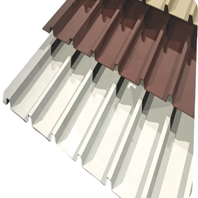 Aluminium Zinc Coated Galvanized Roofing Sheet Color Coated Corrugated Steel Sheet Chinese Roof Tiles