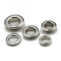 Aksesoris Tas 50 #   Ringlet Logam Datar Berukuran 12mm untuk Aksesoris Tas dan Pakaian