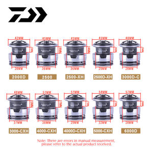 بكرة صيد جديدة أصلية من <span class=keywords><strong>DAIWA</strong></span> 23 EXCELER liter بكرة صيد 6bt/الغزل/من نوع salo/spining/salكاندر معدنية بكرة صيد في المياه - Product Image 4