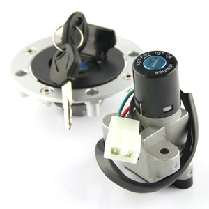 ฝาครอบถังน้ำมันเชื้อเพลิงพร้อมกุญแจล็อคสวิตช์กุญแจสำหรับรถมอเตอร์ไซค์ซูซูกิ GSX750 VX800 GSX600 GSF400 M/N/P Bandit RF400 GK78A - Product Image 3