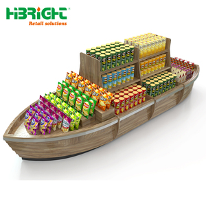 Estanterías de Exhibición Modernas de Alta Calidad para Supermercados Comerciales en Espacios de Venta Minorista - Product Image 2