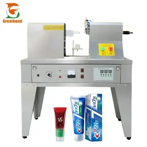 High Performance Tail Toothpaste Hand Cream Ointment Electric Display Plastic Soft Tube Sealer Strip Ultrasonic Sealing Machine