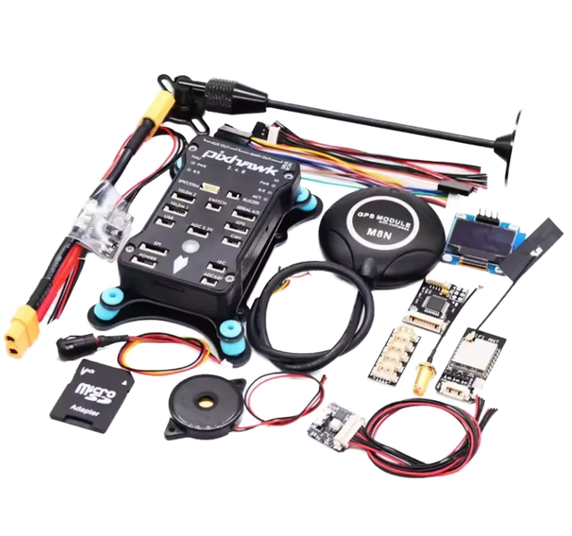 Pixhawk 2.4.8 Flight Control with I2C RGB OLED PPM Shock Absorber Bracket M8N GPS 433 V5 Drone Accessories