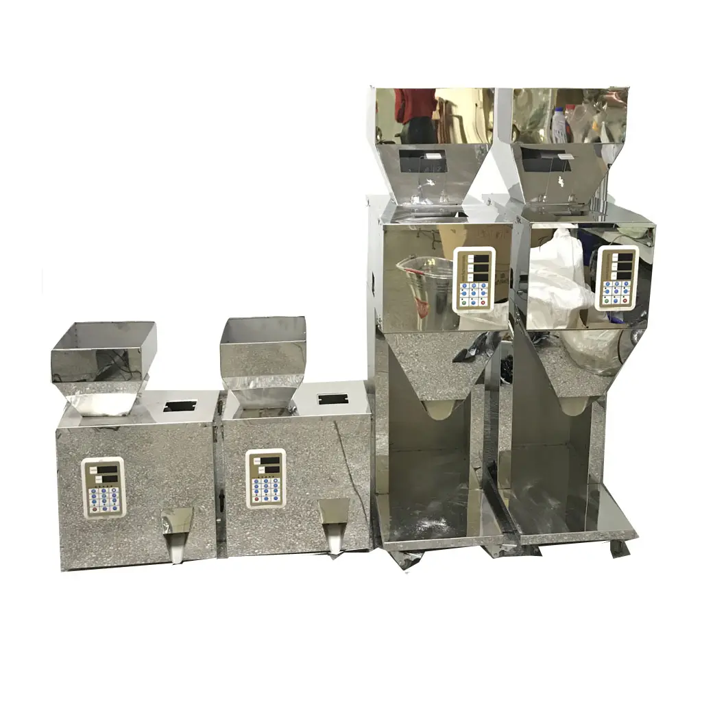 Automatic granulesl powder dispensing machine/spice sachet coffee tea weighing filling machine HJ-WF