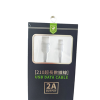 Boîte d'emballage de câble de données personnalisée en usine boîtes d'emballage de produits électroniques avec plateau en plastique