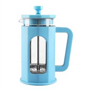 SEECIN House Hold Cafetière à presse française Cafetière en verre en plastique de qualité alimentaire avec piston en acier inoxydable - Product Image 1