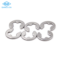 304 Stainless Steel DIN6799 M2.3-M10 E Clip Circlip Retaining Ring QLD Brand Black Finish Food & Beverage Use QLD-100-001-C