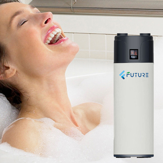 JIADELE China Factory Wifi Smart 300L Storage Domestic Hot Water Heater R290 All in One air to Water Heat Pump for Bathroom