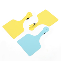 TPU Upgrade Blank Cattle Ohr marken 100PCS Manipulation sichere Tier identifikation Vieh Ohr marken Rinder Kühe Schweine Schaf Ziegen