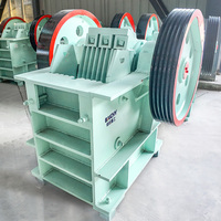 Concasseur à mâchoires primaire robuste PE250*400 avec moteur AC, roulement et engrenage pour le concassage grossier dans les mines et carrières, capacité de 25-60t/h