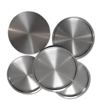 Cibles Pvd en alliage d'aluminium titane de bonne qualité/cibles de pulvérisation de titane/cible en alliage TiAl pour le revêtement 100*40MM